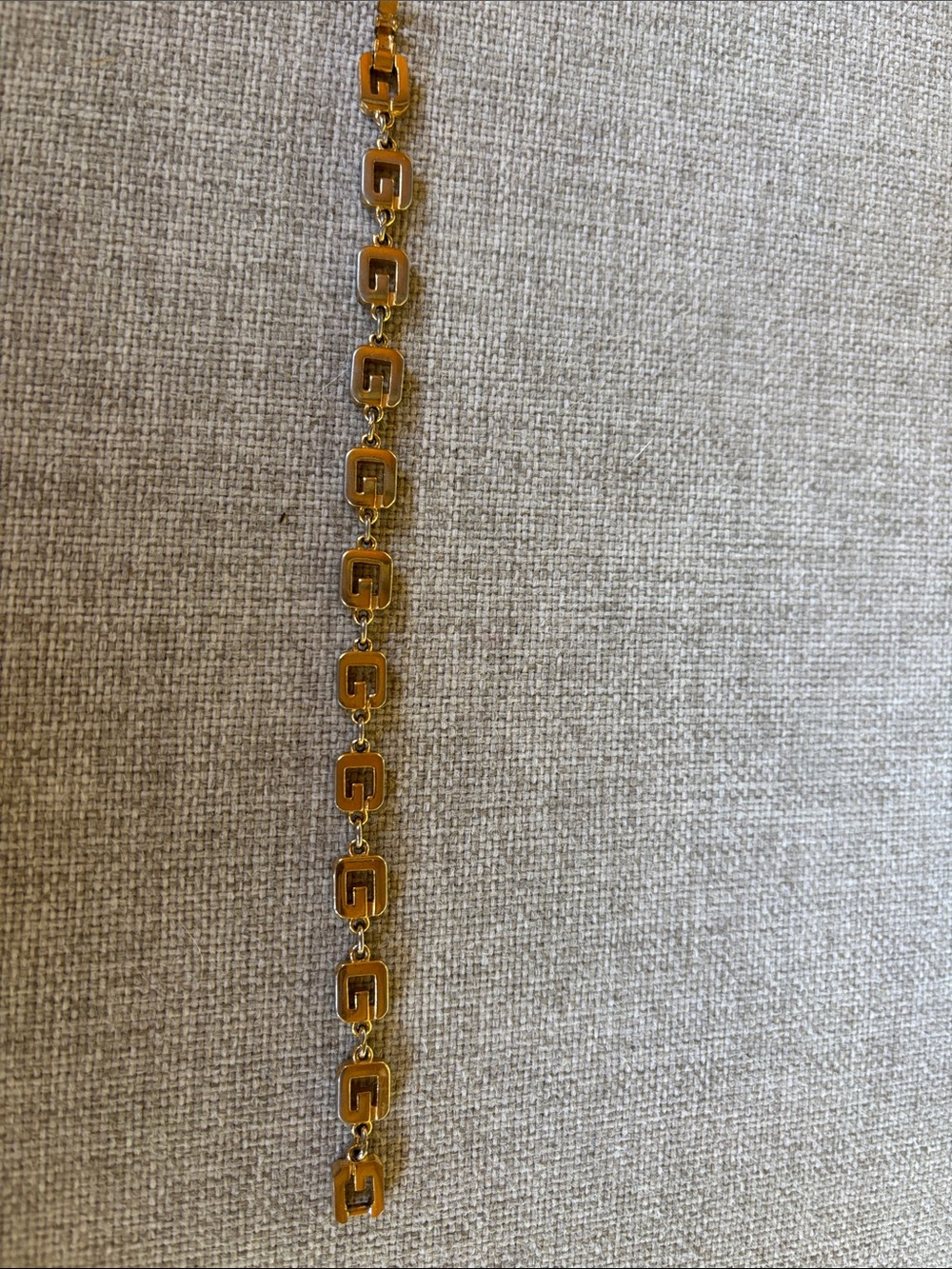 Givenchy Gold-Tone Link Bracelet with Signature G Motifs